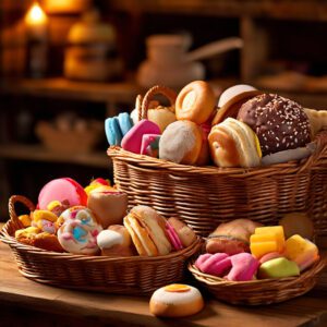 Donuts Brasileiros de Festa: Doces Delícias com Coco e Doce de Leite