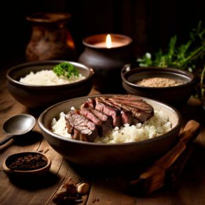 Arroz, Feijão e Bife: Uma Receita Brasileira Irresistível para Dia a Dia