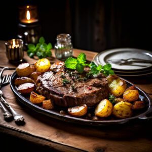 Carne de Panela com Batatas