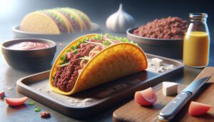 Tacos de Carne Moída com Toque Brasileiro: Receita Sem Lactose para o Dia a Dia