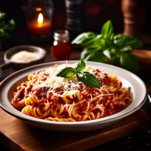 Receita de Massa à Bolonhesa Italiana Autêntica com Carne Moída e Vinho Tinto