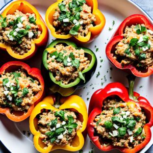 Receita de Pimentões Recheados com Carne Moída e Arroz: 1 Toque Perfeito para um Jantar Romântico