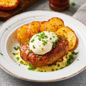 Frango à Parmegiana Crocante com Queijo e Molho Caseiro