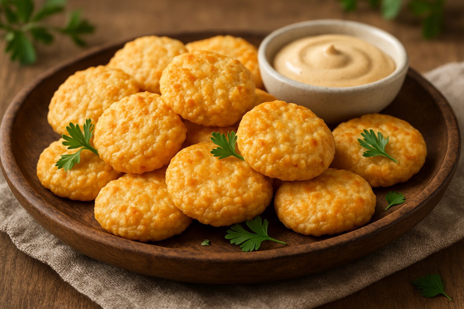 Biscoitos de Queijo Fit