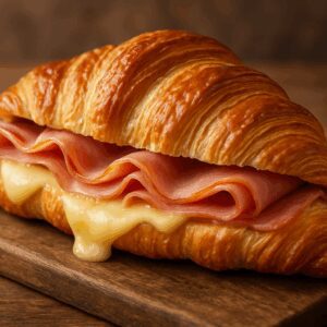 Croissant de Presunto e Queijo