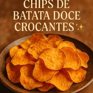 Chips de Batata Doce Crocantes