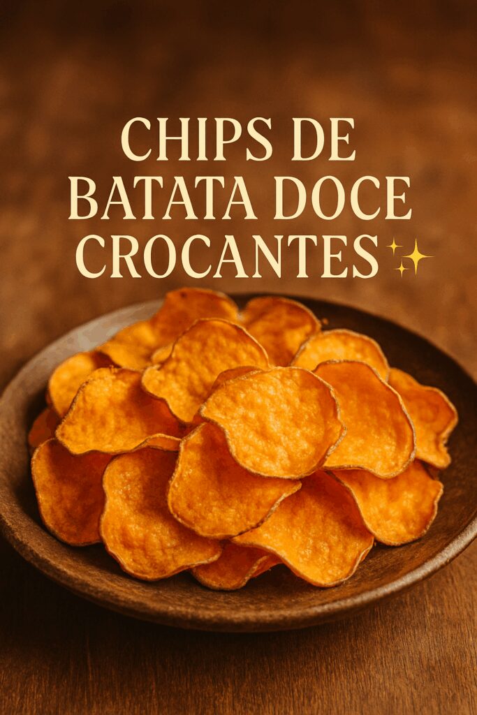Chips de Batata Doce Crocantes