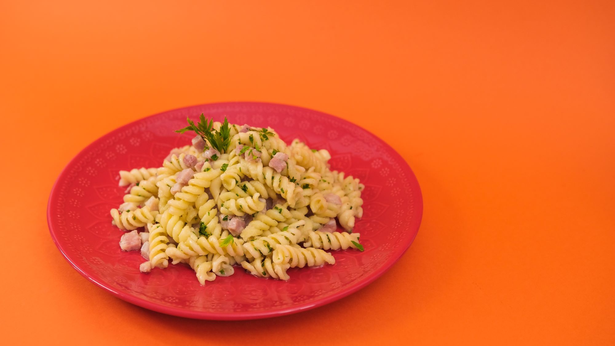 Macarrao com Bacon e Queijo F1