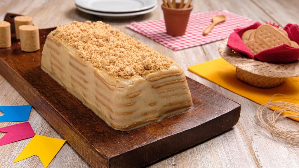 Pavê de paçoca