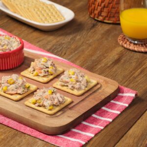 Canape Facil com Pate de Atum