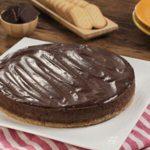 Cheesecake de chocolate
