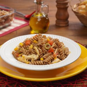 Macarrao Integral com Frango