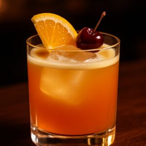 coquetel amaretto sour