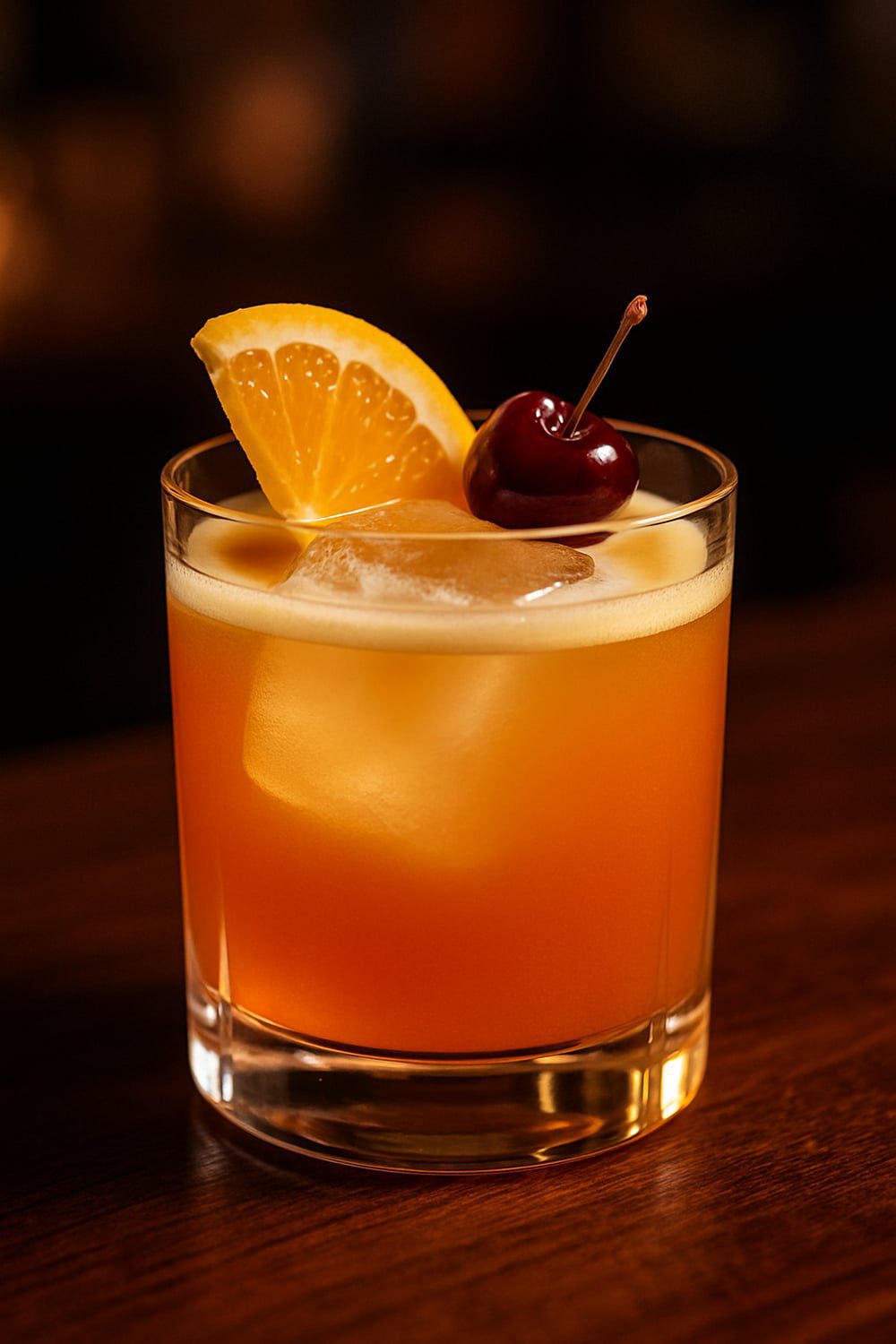 coquetel amaretto sour
