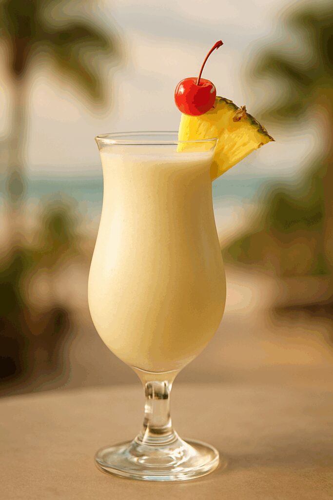 coquetel pina colada