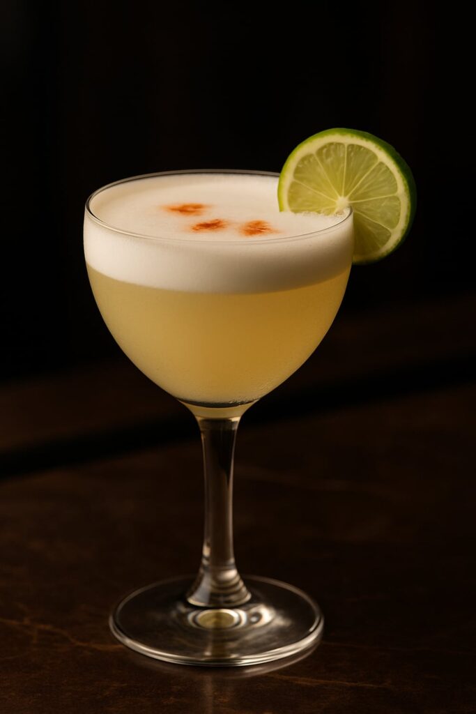 coquetel pisco sour
