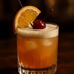 coquetel whiskey sour