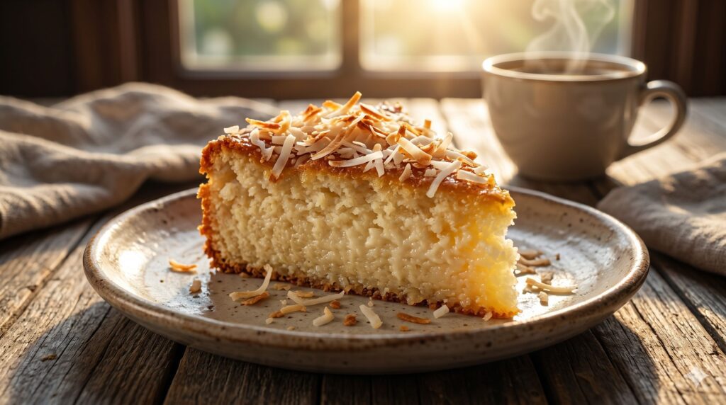 Bolo de Coco Cremoso: Receita de Liquidificador Fácil e Molhadinha