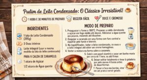 Pudim de Leite Condensado: O Clássico Irresistível! 🍮: 45 Minutos de Preparo | Receita Fácil