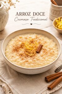 Arroz Doce Cremoso Tradicional 🍮✨: 35 Minutos de Preparo | Receita Fácil