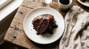 Receita de Bolo de Chocolate com Cobertura Cremosa