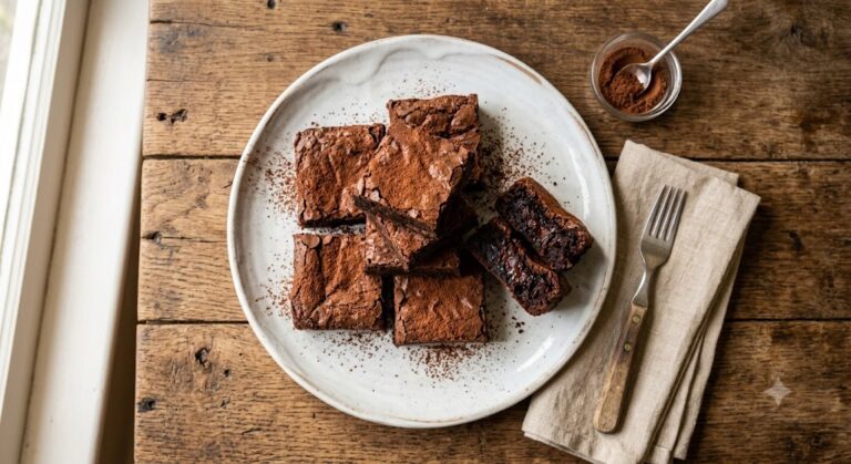 Brownie sem glúten com farinha de amêndoa