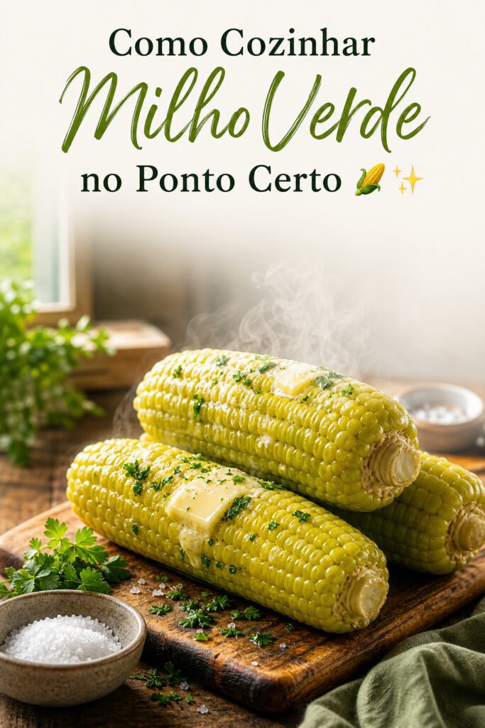 Como Cozinhar Milho Verde no Ponto Certo 🌽✨: 40 Minutos de Preparo | Receita Fácil 3 Como Cozinhar Milho Verde