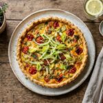 Torta salgada Bloody Mary: receita com massa crocante